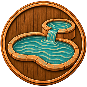 Pool, spa or spool: what do you have? — carved medallion