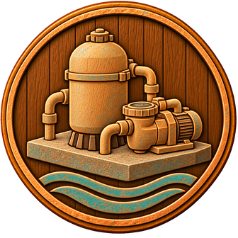 A plain-language tour of your pool equipment pad — carved medallion