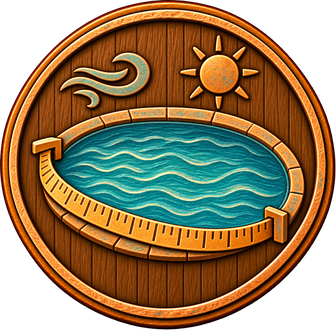 What size pool heater do I need in Phoenix or Scottsdale? — carved medallion