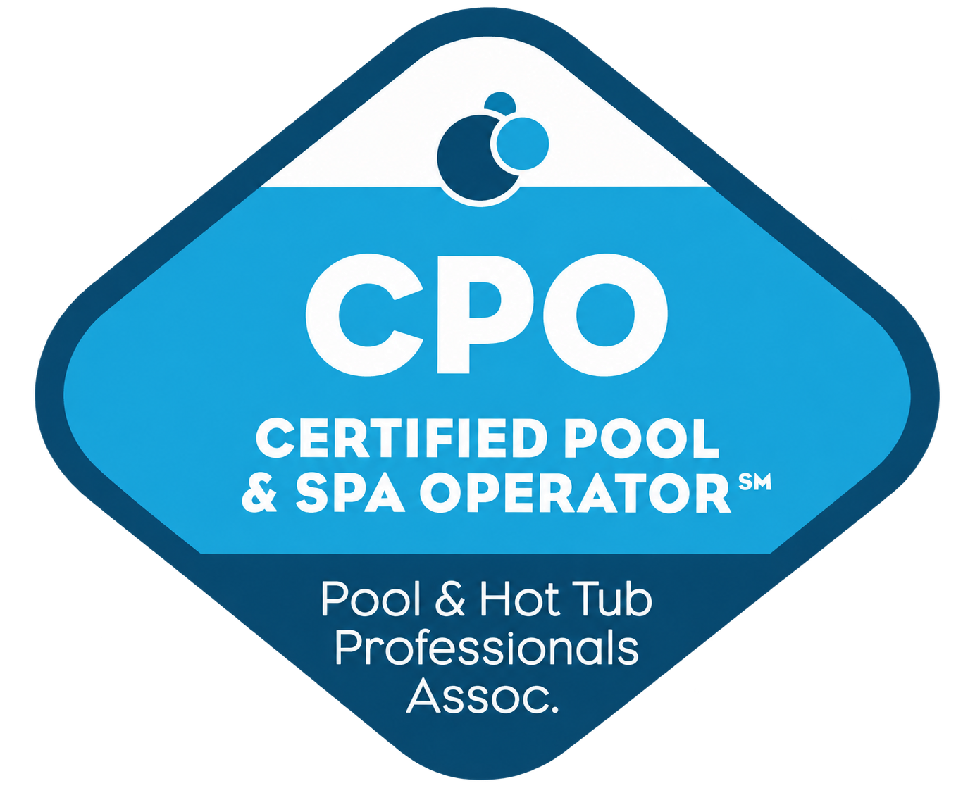 CPO Certified Pool & Spa Operator credential logo