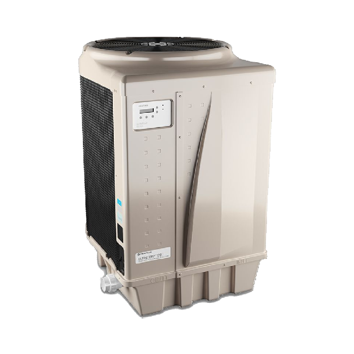 Pentair UltraTemp electric pool heat pump product view.